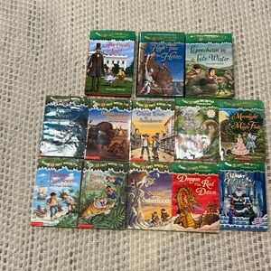 13 Magic Tree House books hard and soft cover